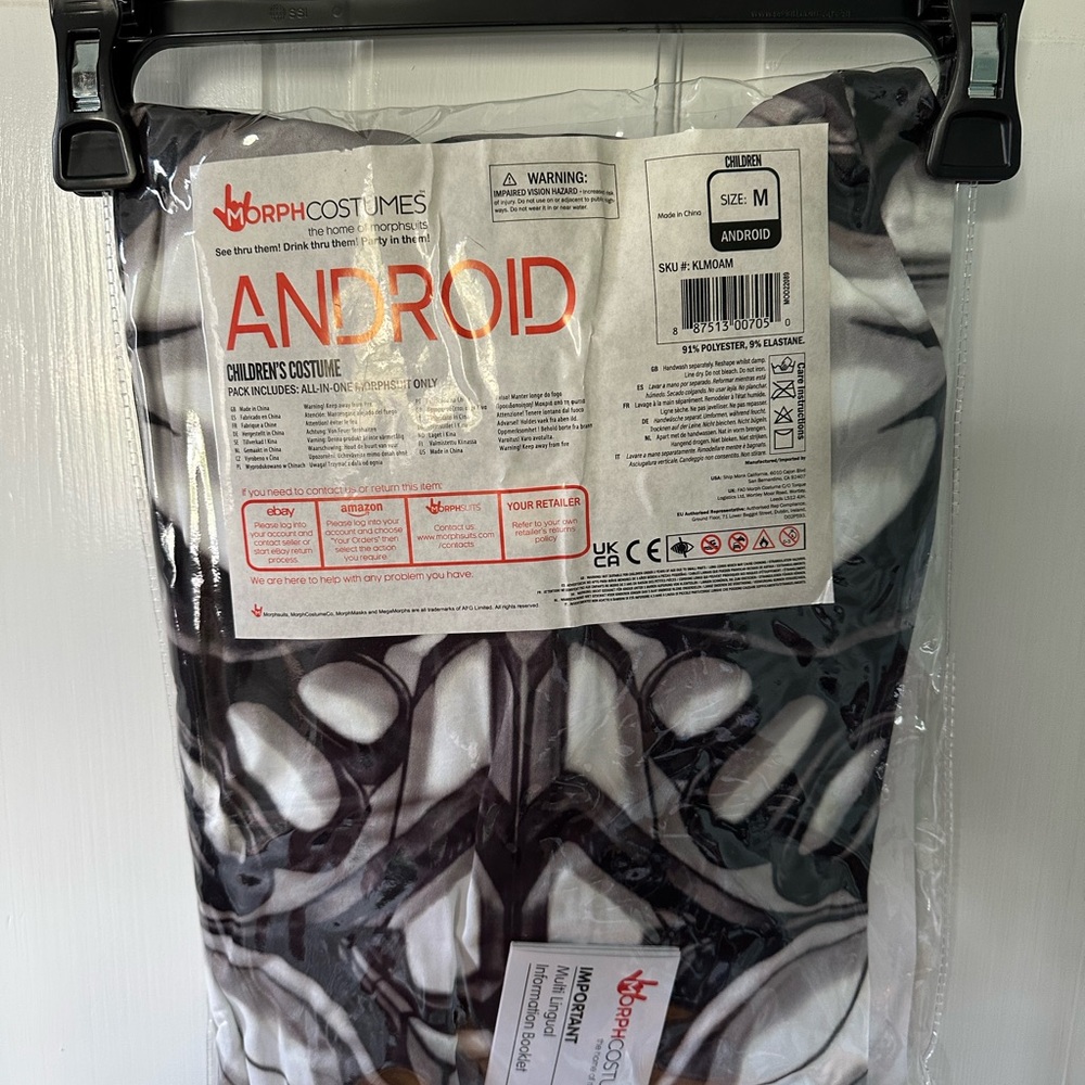 MorphCostumes Android Children's Costume